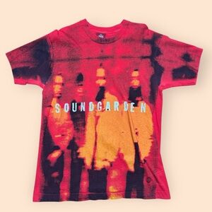 Vintage 1990s Soundgarden Superunknown All Over Print T Shirt Men’s Large Vtg
